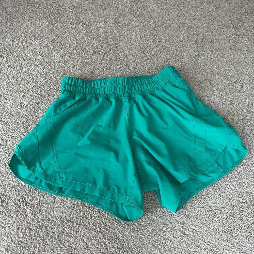 Lululemon Athletica Track That Midrise 5” Shorts (Green)